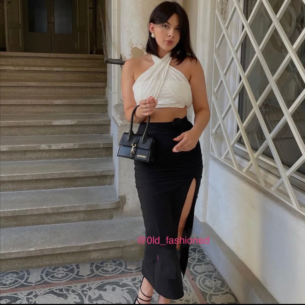 ZARA Bloggers Fav Knot Tie Skirt
